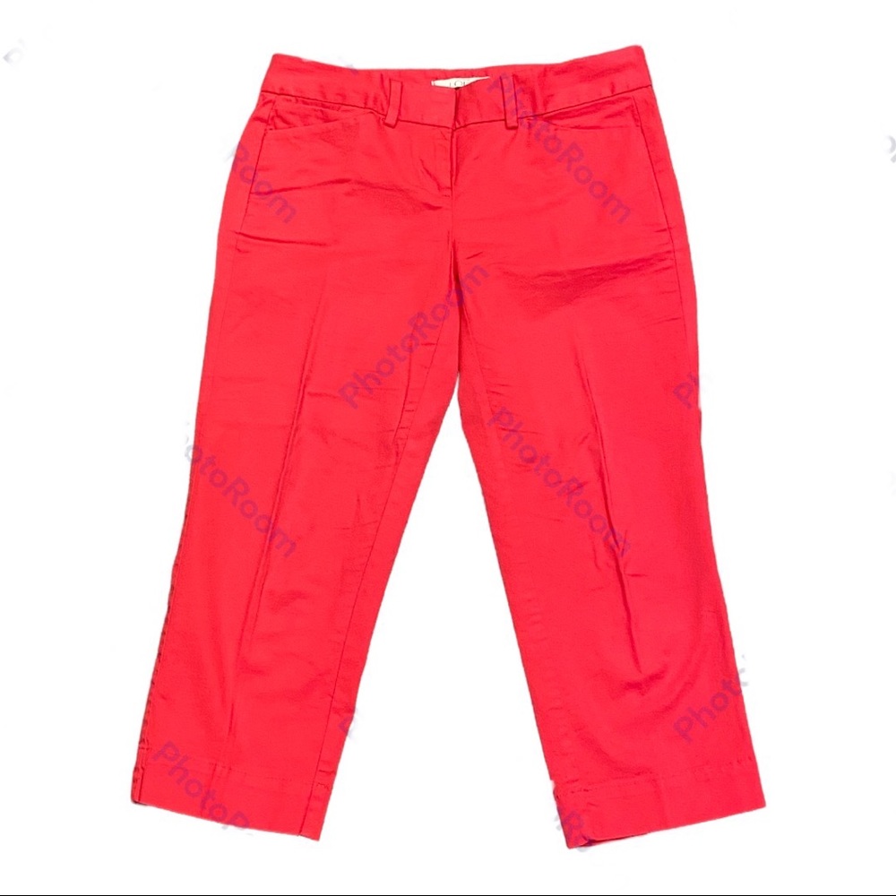 LOFT Marisa salmon capris pants
